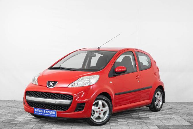 Peugeot 107 I Рестайлинг с пробегом 2010 года, цена 509 000 рублей, 95000 км, хэтчбек, Автокод Объявления