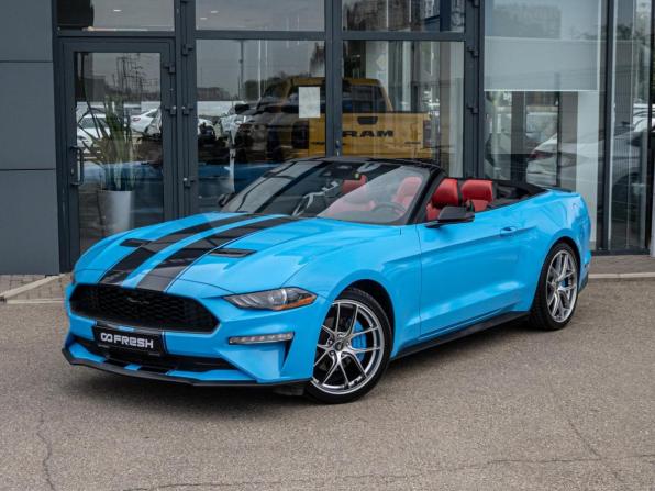 Ford Mustang VI Рестайлинг с пробегом 2022 года, цена 4 100 000 рублей, 32467 км, кабриолет, Автокод Объявления