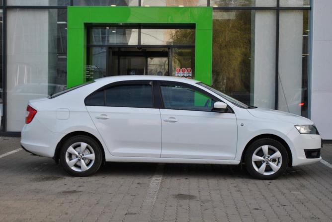 Skoda Rapid I с пробегом 2014 года, цена 760 000 рублей, 262530 км, лифтбек, Автокод Объявления