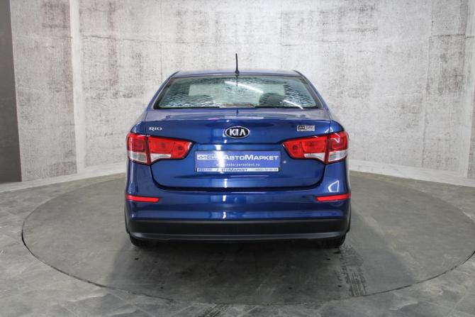 Kia Rio III Рестайлинг с пробегом 2015 года, цена 1 135 000 рублей, 86088 км, седан, Автокод Объявления