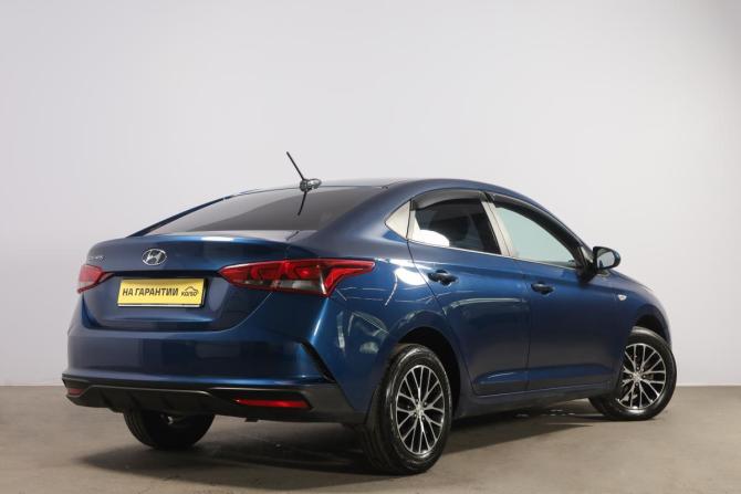 Hyundai Solaris II Рестайлинг с пробегом 2021 года, цена 1 499 000 рублей, 81000 км, седан, Автокод Объявления
