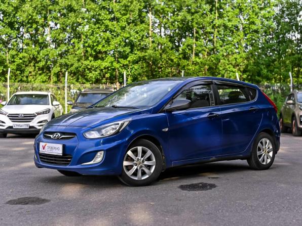 Hyundai Solaris I с пробегом 2011 года, цена 480 000 рублей, 185753 км, седан, Автокод Объявления