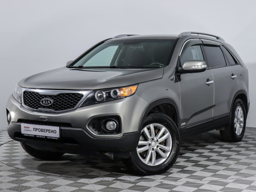 Kia Sorento II серебристый