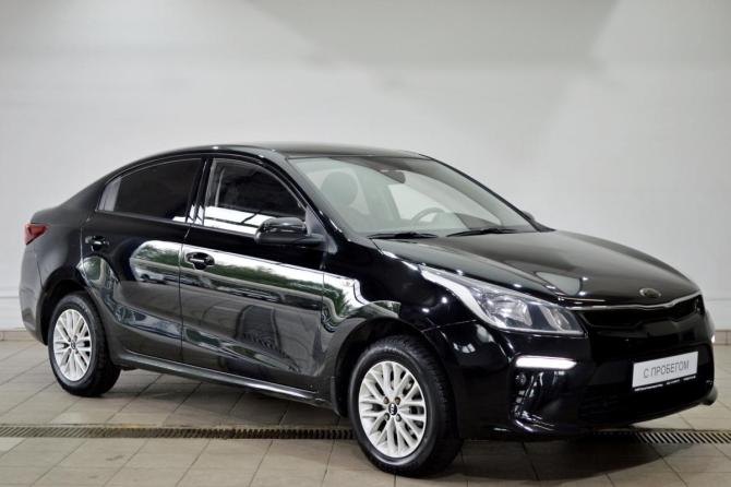 Kia Rio IV с пробегом 2019 года, цена 1 290 000 рублей, 128963 км, седан, Автокод Объявления