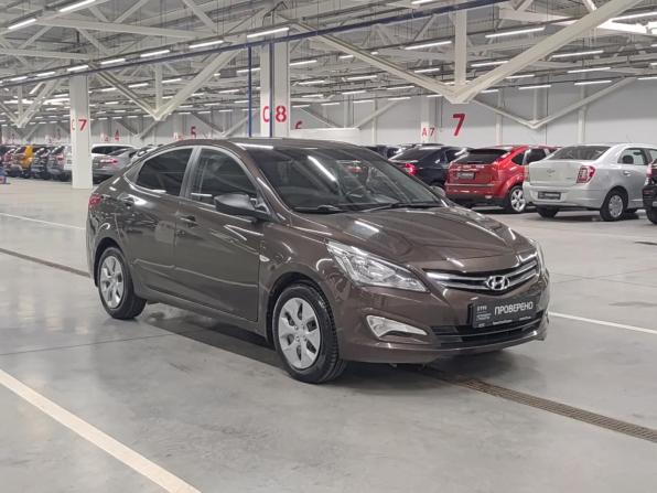 Hyundai Solaris I Рестайлинг с пробегом 2015 года, цена 890 000 рублей, 136606 км, седан, Автокод Объявления