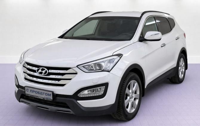 Hyundai Santa Fe III с пробегом 2014 года, цена 1 850 000 рублей, 155219 км, внедорожник, Автокод Объявления