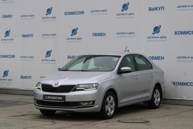 Skoda Rapid I Рестайлинг с пробегом 2018 года, цена 1 325 000 рублей, 63000 км, лифтбек, Автокод Объявления