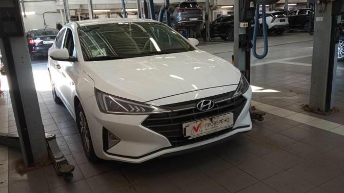 Hyundai Elantra VII (CN7) с пробегом 2020 года, цена 1 420 000 рублей, 170872 км, седан, Автокод Объявления