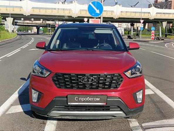 Hyundai Creta I Рестайлинг с пробегом 2021 года, цена 1 589 000 рублей, 107000 км, внедорожник, Автокод Объявления