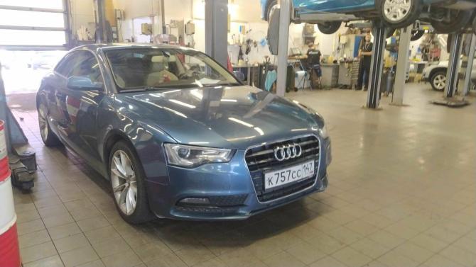 Audi A5 I (8T) Рестайлинг с пробегом 2014 года, цена 1 340 001 рубль, 165667 км, купе, Автокод Объявления