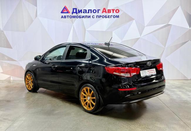 Kia Rio III Рестайлинг с пробегом 2017 года, цена 1 210 000 рублей, 88900 км, седан, Автокод Объявления