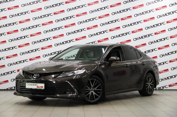Toyota Camry VIII (XV70) Рестайлинг с пробегом 2021 года, цена 3 295 950 рублей, 80120 км, седан, Автокод Объявления