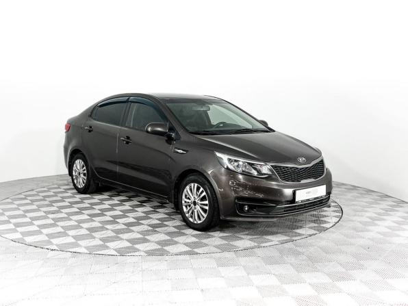 Kia Rio III Рестайлинг с пробегом 2015 года, цена 1 009 000 рублей, 111901 км, седан, Автокод Объявления