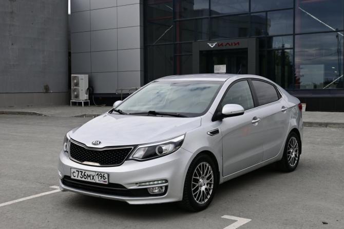 Kia Rio III Рестайлинг с пробегом 2016 года, цена 1 220 000 рублей, 84735 км, седан, Автокод Объявления