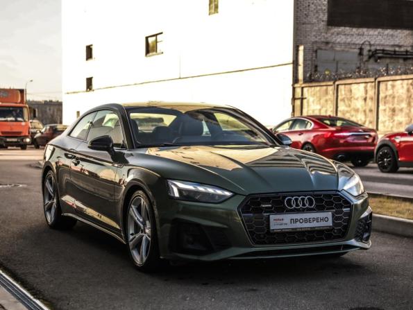 Audi A5 II (F5) Рестайлинг с пробегом 2020 года, цена 3 549 777 рублей, 123016 км, купе, Автокод Объявления