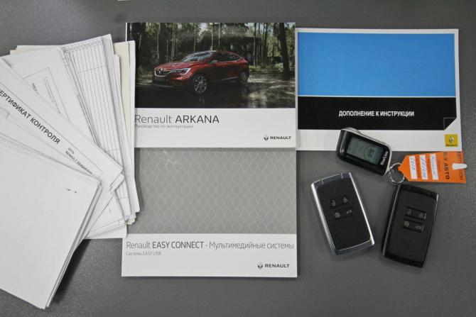 Renault Arkana I с пробегом 2019 года, цена 1 548 000 рублей, 97264 км, внедорожник, Автокод Объявления