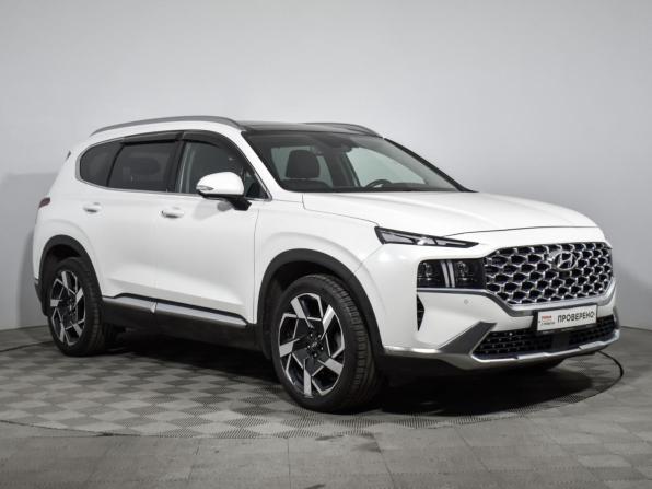 Hyundai Santa Fe IV Рестайлинг с пробегом 2021 года, цена 3 797 960 рублей, 85138 км, внедорожник, Автокод Объявления