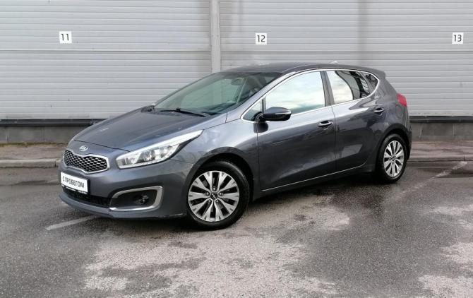 Kia Ceed II Рестайлинг с пробегом 2018 года, цена 1 279 000 рублей, 117000 км, хэтчбек, Автокод Объявления