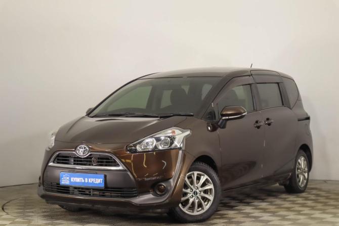 Toyota Sienta II с пробегом 2016 года, цена 1 529 000 рублей, 126202 км, компактвэн, Автокод Объявления