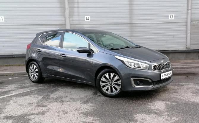 Kia Ceed II Рестайлинг с пробегом 2018 года, цена 1 279 000 рублей, 117000 км, хэтчбек, Автокод Объявления
