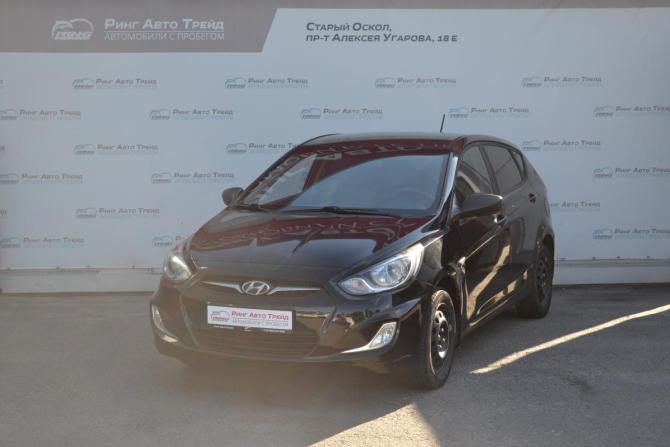 Hyundai Solaris I с пробегом 2012 года, цена 690 000 рублей, 221000 км, хэтчбек, Автокод Объявления