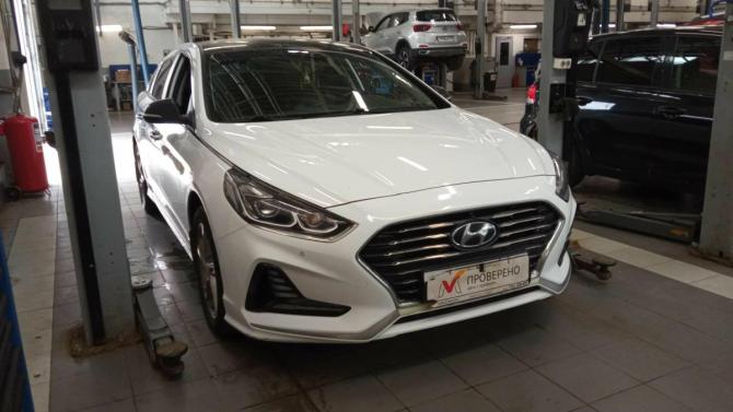 Hyundai Sonata VII (LF) Рестайлинг с пробегом 2019 года, цена 1 650 000 рублей, 120638 км, седан, Автокод Объявления