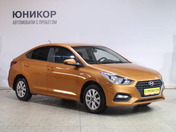 Hyundai Solaris II с пробегом 2017 года, цена 1 219 000 рублей, 113747 км, седан, Автокод Объявления