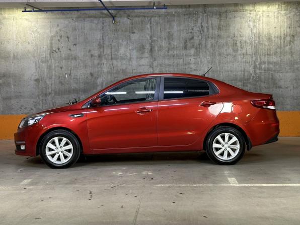 Kia Rio III Рестайлинг с пробегом 2016 года, цена 1 070 000 рублей, 116087 км, седан, Автокод Объявления