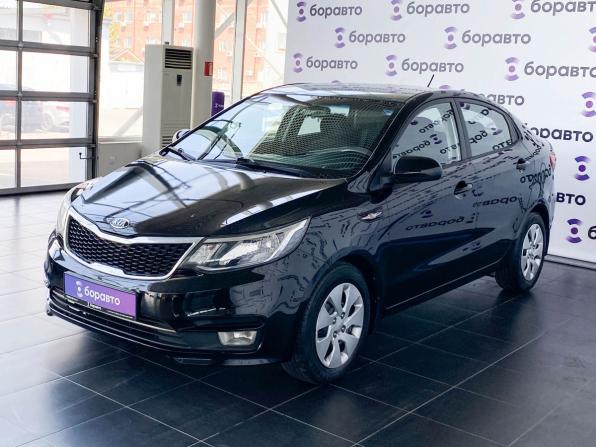 Kia Rio III Рестайлинг с пробегом 2015 года, цена 990 000 рублей, 112761 км, седан, Автокод Объявления