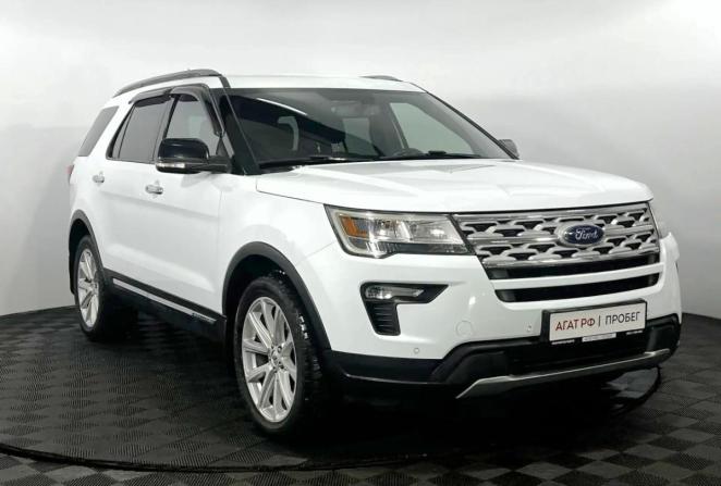Ford Explorer V Рестайлинг с пробегом 2018 года, цена 2 820 000 рублей, 130686 км, внедорожник, Автокод Объявления