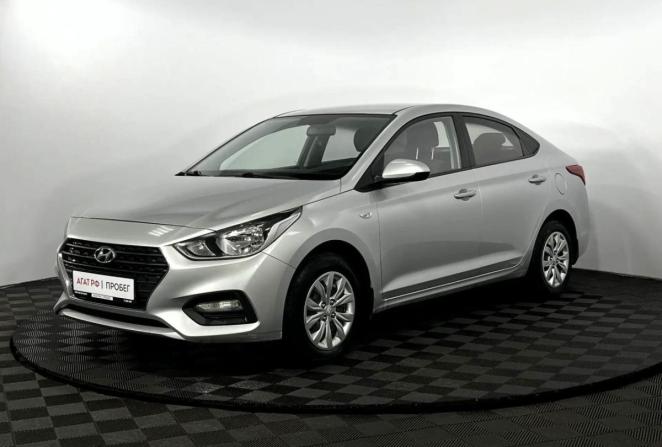 Hyundai Solaris I Рестайлинг с пробегом 2017 года, цена 1 220 000 рублей, 119200 км, седан, Автокод Объявления