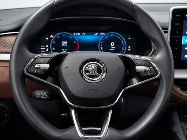 Skoda Kodiaq I Рестайлинг с пробегом 2023 года, цена 4 070 000 рублей, 43500 км, внедорожник, Автокод Объявления