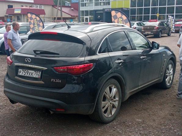 Infiniti FX II (S51) Рестайлинг с пробегом 2012 года, цена 1 300 000 рублей, 181000 км, внедорожник, Автокод Объявления