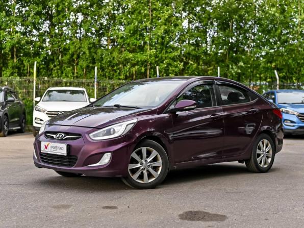 Hyundai Solaris I с пробегом 2013 года, цена 700 000 рублей, 213331 км, седан, Автокод Объявления