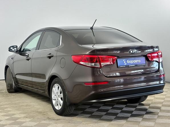 Kia Rio III Рестайлинг с пробегом 2016 года, цена 1 230 000 рублей, 121617 км, седан, Автокод Объявления