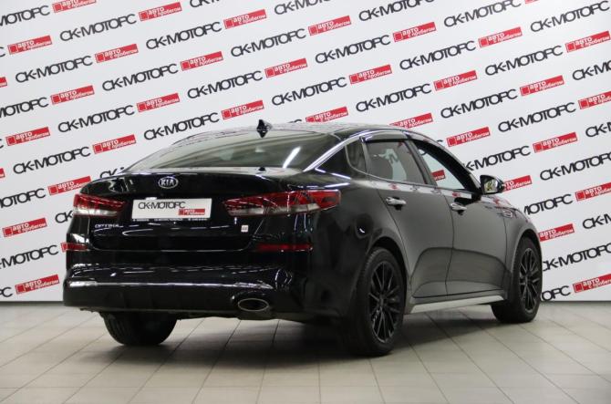 Kia Optima IV Рестайлинг с пробегом 2019 года, цена 1 995 950 рублей, 104496 км, седан, Автокод Объявления