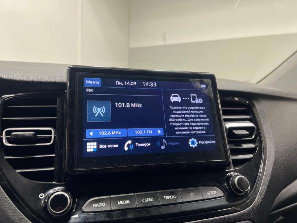 Hyundai Solaris II Рестайлинг с пробегом 2021 года, цена 1 545 000 рублей, 93115 км, седан, Автокод Объявления