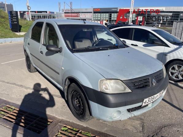 Renault Logan I с пробегом 2008 года, цена 230 000 рублей, 136106 км, седан, Автокод Объявления