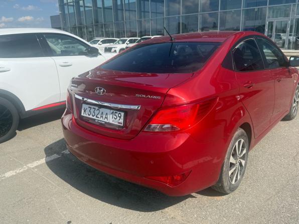 Hyundai Solaris I Рестайлинг с пробегом 2015 года, цена 975 000 рублей, 164631 км, седан, Автокод Объявления