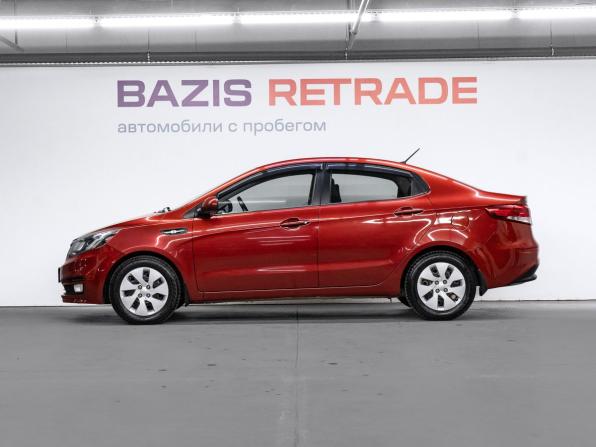 Kia Rio III Рестайлинг с пробегом 2016 года, цена 1 119 000 рублей, 80699 км, седан, Автокод Объявления