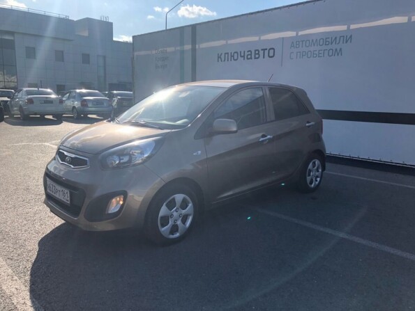 Kia Picanto 2012 коричневый