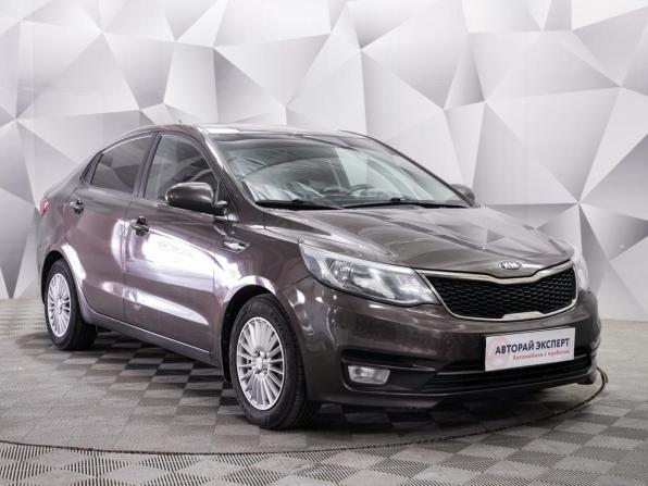 Kia Rio III Рестайлинг с пробегом 2016 года, цена 1 150 000 рублей, 140000 км, седан, Автокод Объявления