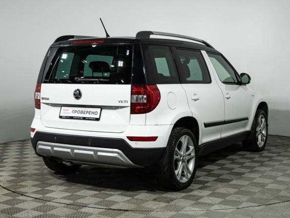 Skoda Yeti I Рестайлинг с пробегом 2016 года, цена 1 109 700 рублей, 143610 км, внедорожник, Автокод Объявления