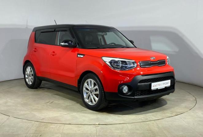 Kia Soul II Рестайлинг с пробегом 2018 года, цена 1 430 000 рублей, 135448 км, хэтчбек, Автокод Объявления