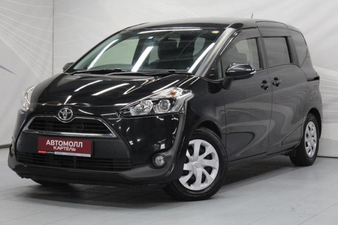 Toyota Sienta II с пробегом 2016 года, цена 1 259 000 рублей, 147870 км, минивэн, Автокод Объявления