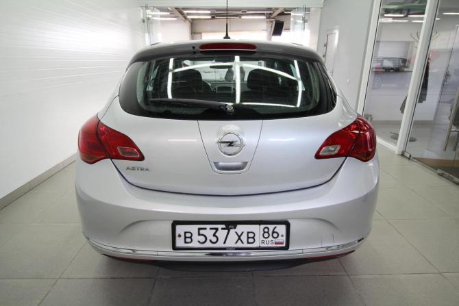 Opel Astra J Рестайлинг с пробегом 2012 года, цена 890 000 рублей, 44050 км, хэтчбек, Автокод Объявления