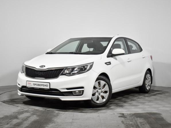 Kia Rio III Рестайлинг с пробегом 2015 года, цена 975 000 рублей, 158016 км, седан, Автокод Объявления