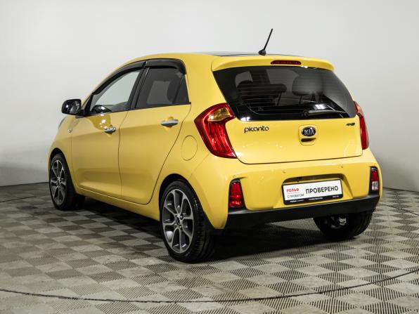 Kia Picanto II Рестайлинг с пробегом 2015 года, цена 1 199 700 рублей, 76415 км, хэтчбек, Автокод Объявления