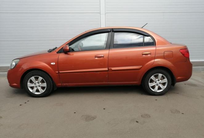 Kia Rio II Рестайлинг с пробегом 2010 года, цена 370 000 рублей, 215631 км, седан, Автокод Объявления
