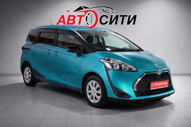 Toyota Sienta II Рестайлинг с пробегом 2019 года, цена 1 405 000 рублей, 111726 км, минивэн, Автокод Объявления